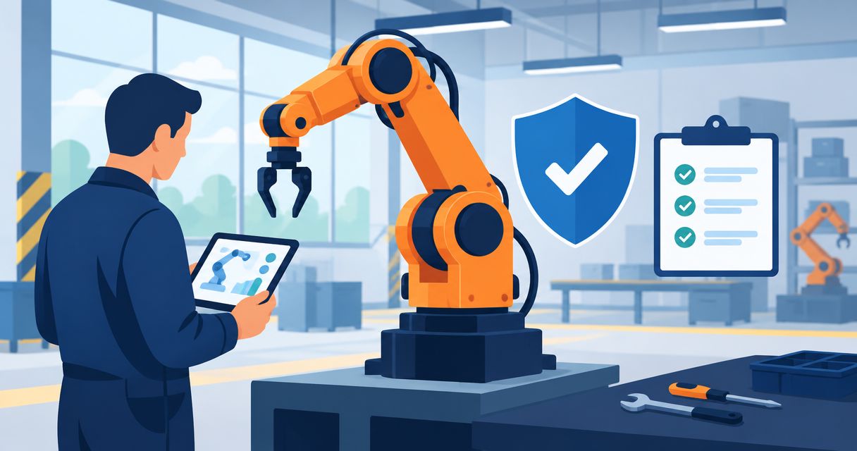 Can you get a warranty on a refurbished industrial robot?