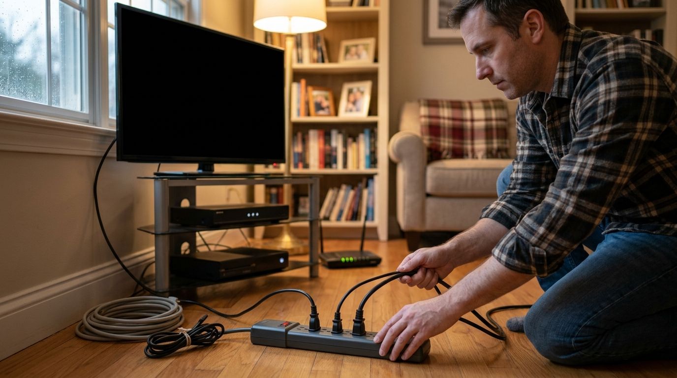 How to protect NJ home electronics during a power outage