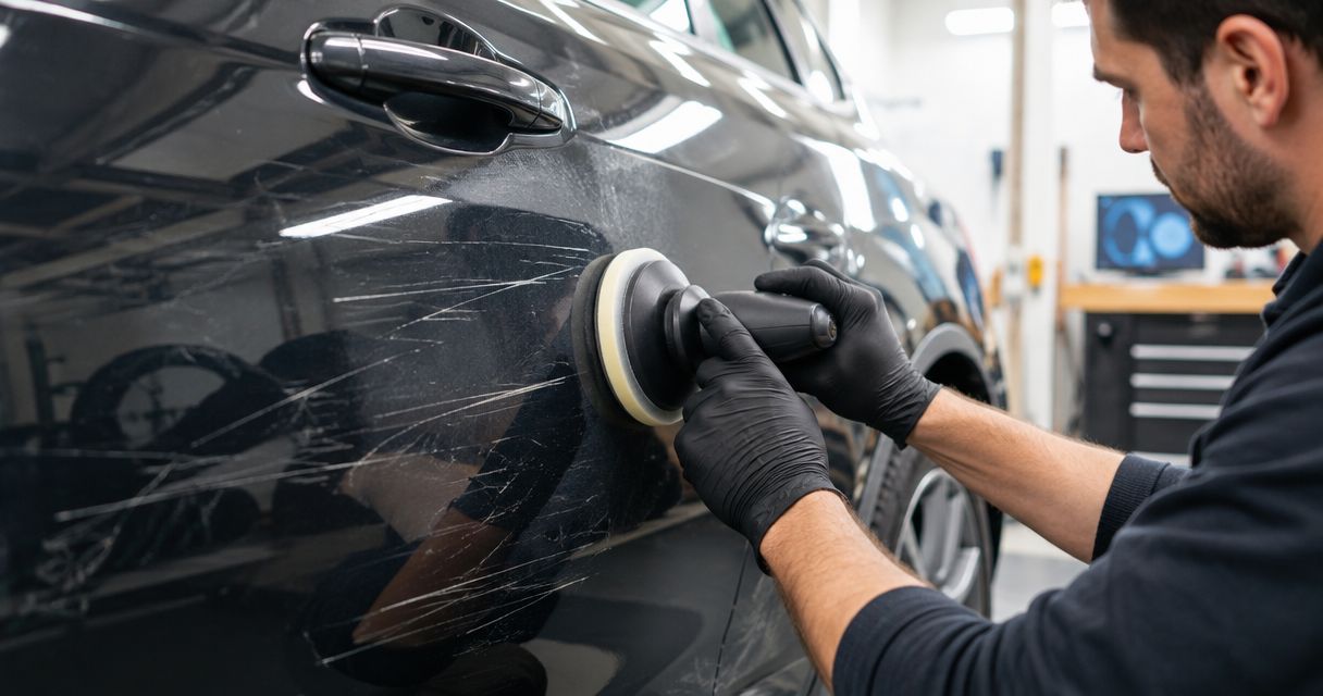 Can paint correction remove deep scratches?