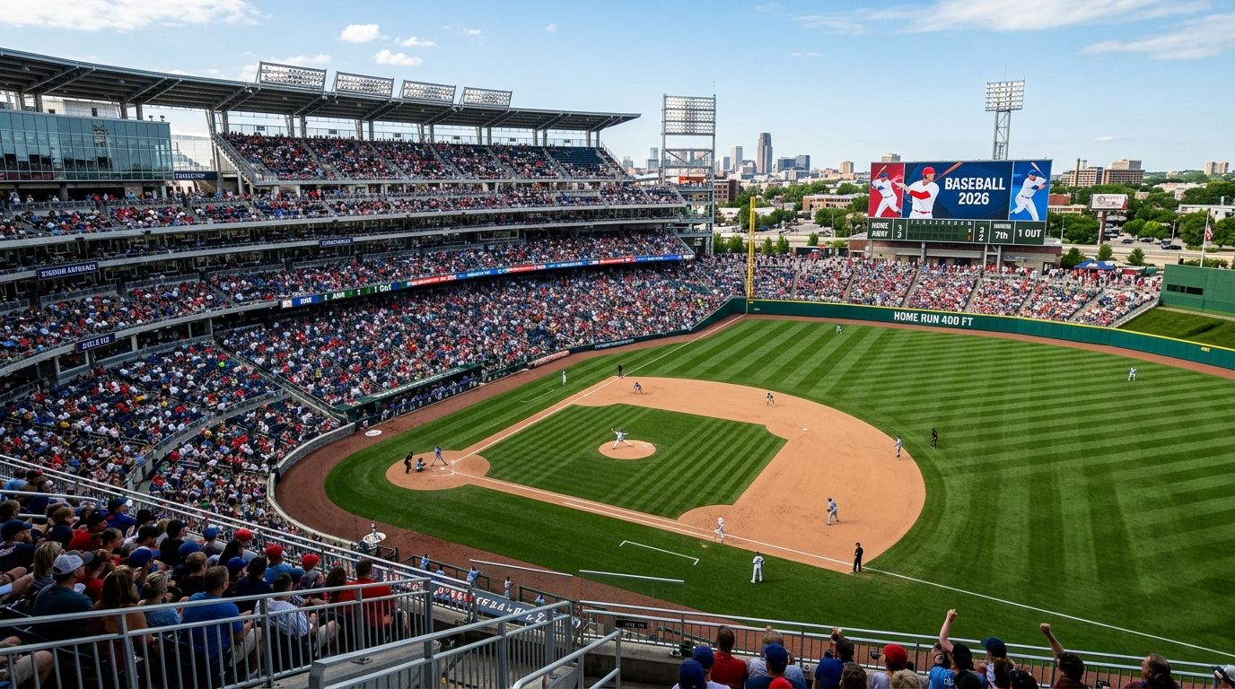 How many MLB stadiums are there in 2026?