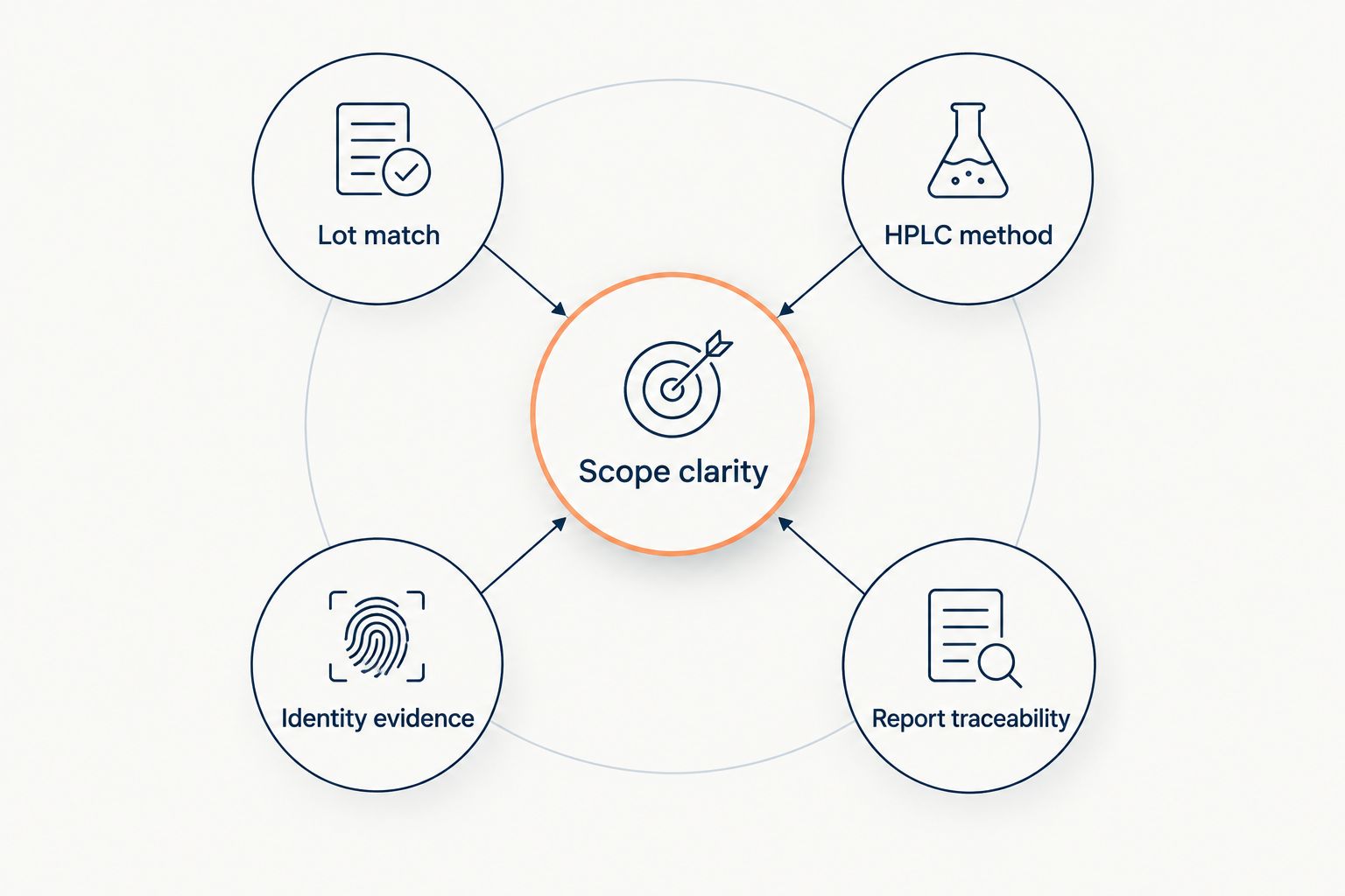 Five criteria for evaluating research peptide analytical documentation