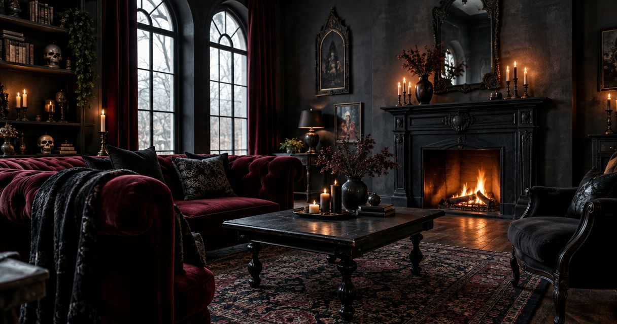 Best gothic home decor for a haunted house look in 2026