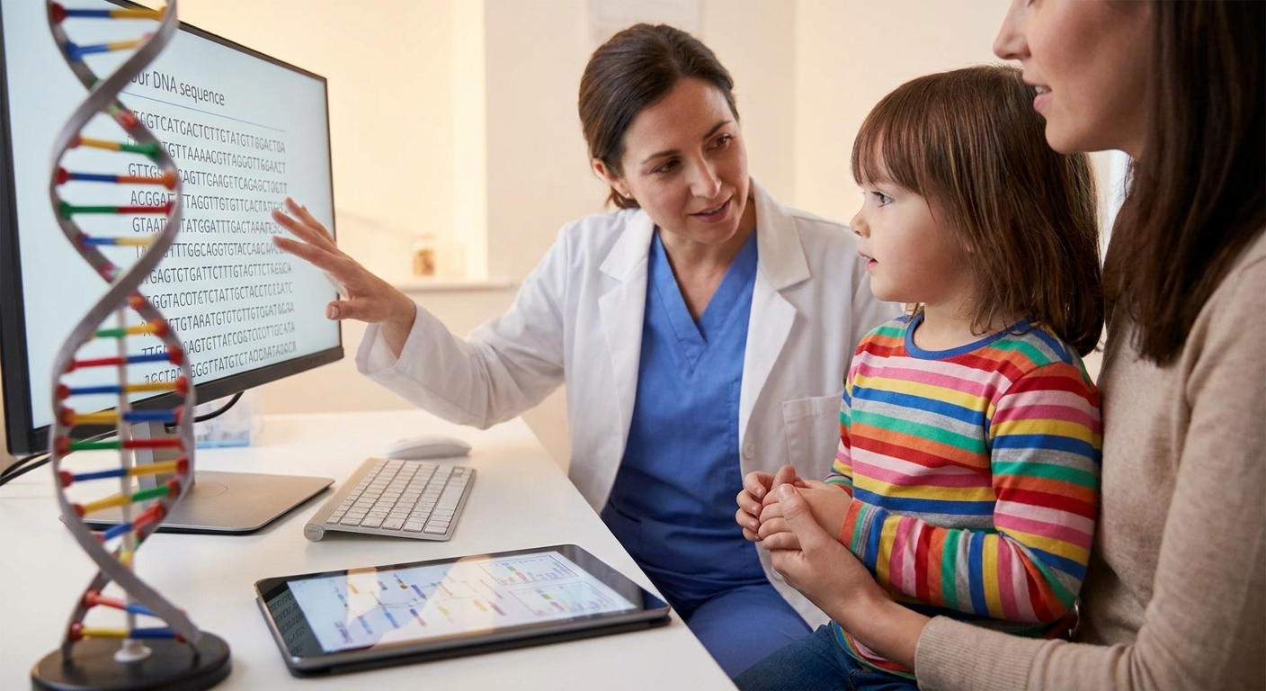 Exome sequencing for pediatric genetic disorders