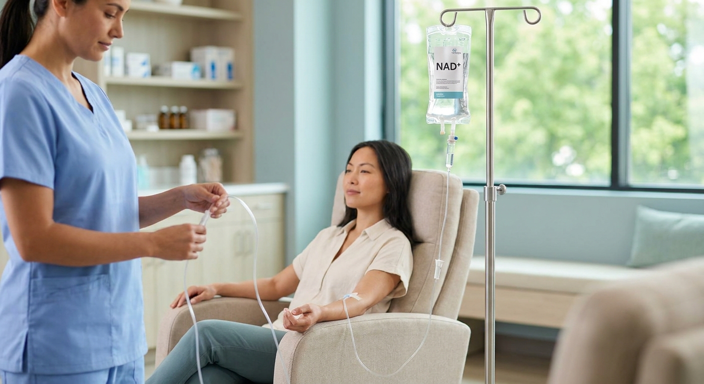 NAD+ IV therapy for addiction recovery support
