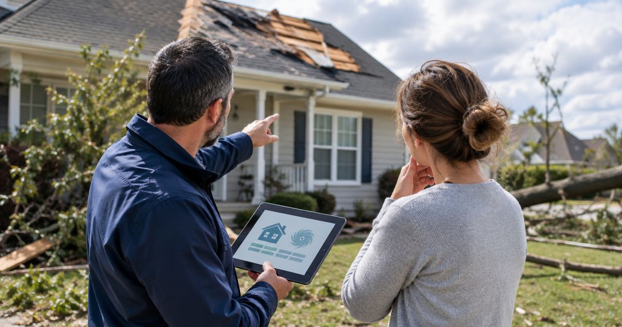 How to connect a homeowners insurance claim to a storm rebuild
