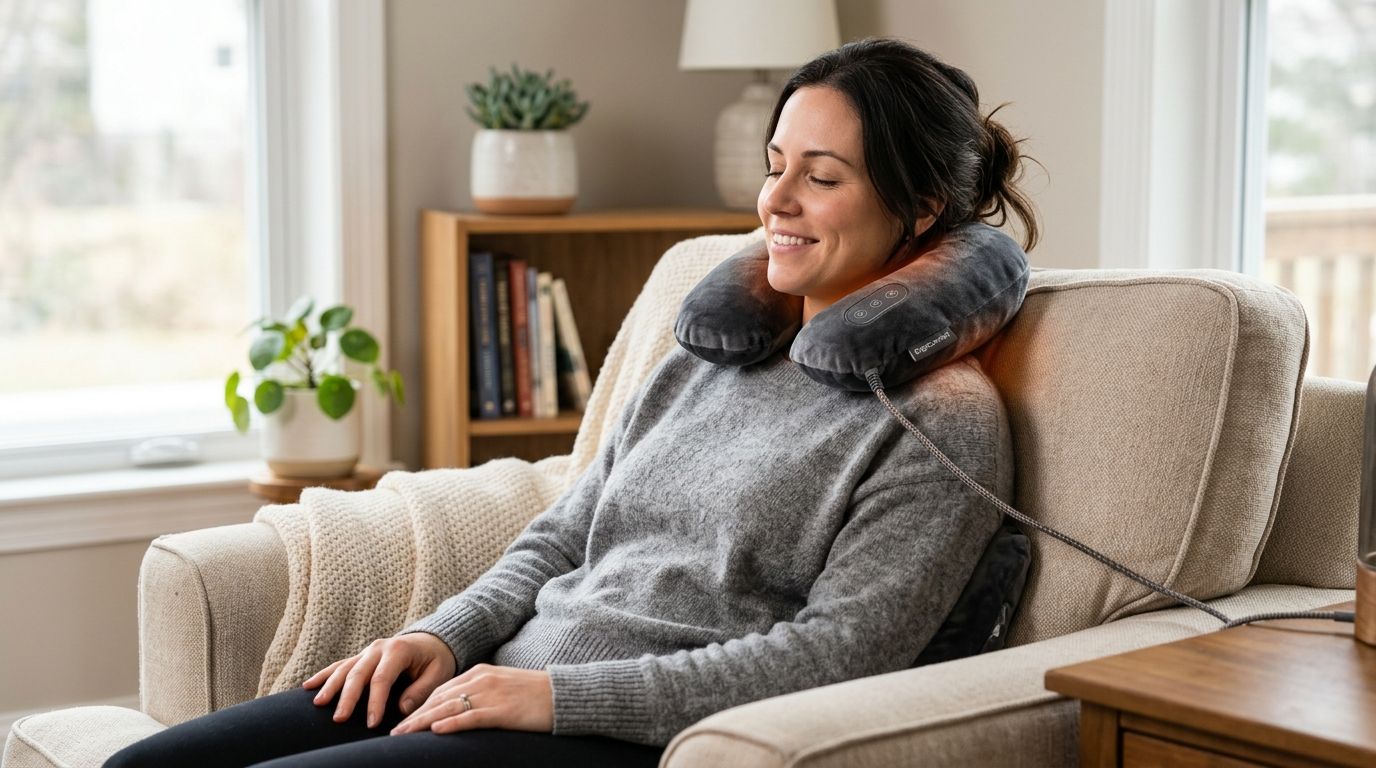Best heated neck pillow for lower back pain