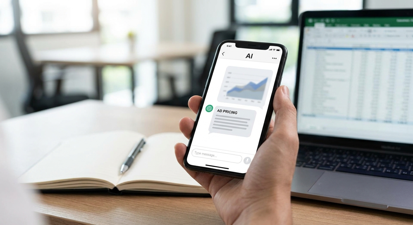 How to price ad inventory in a conversational AI app