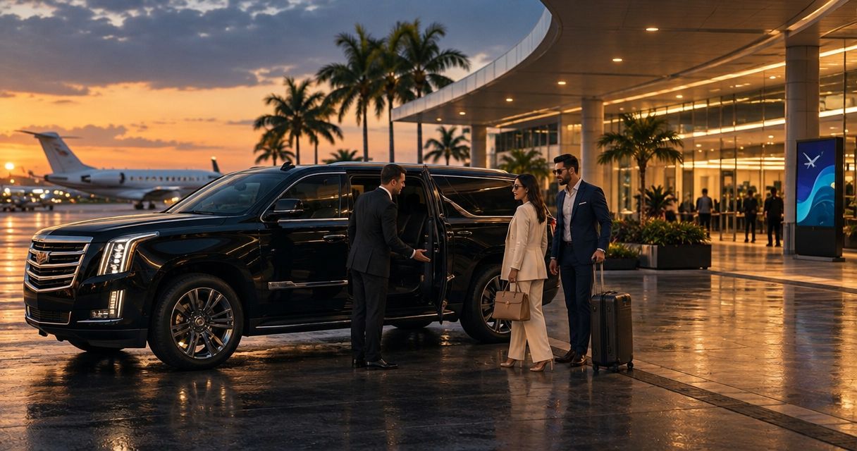 Best airport car service options for Palm Beach International flights
