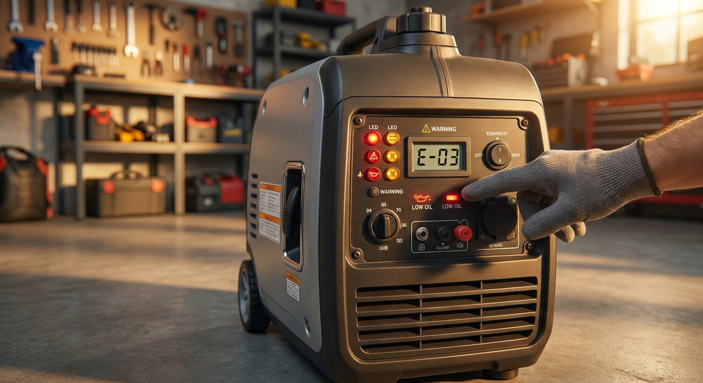 How to read your generator's warning lights and codes
