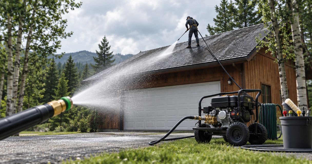 Best pressure washing nozzles and tips for roof cleaning 2026
