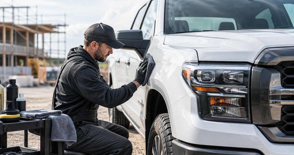 Ceramic coating for contractors and trade vehicles: complete 2026 guide