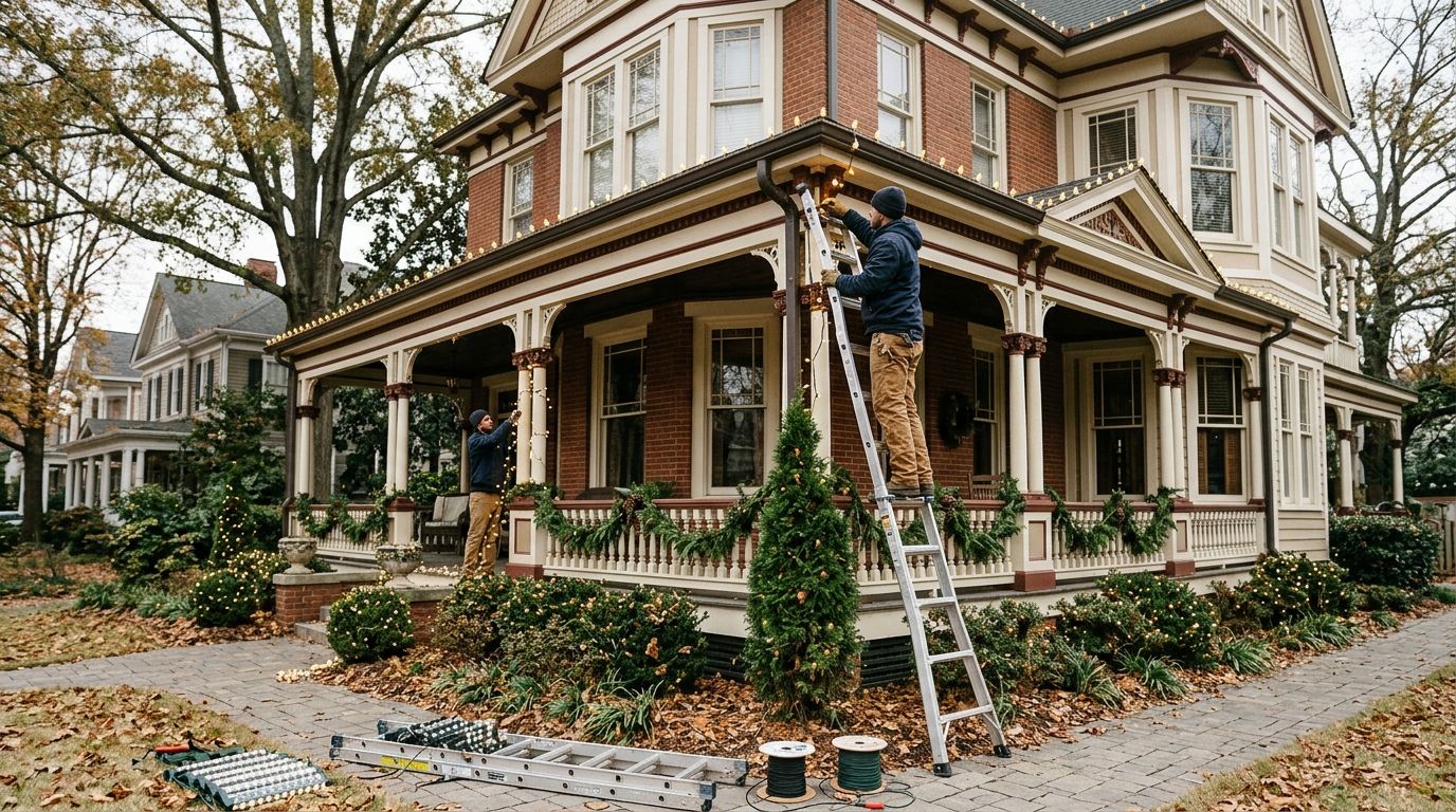Best christmas light installers for historic Atlanta homes 2026