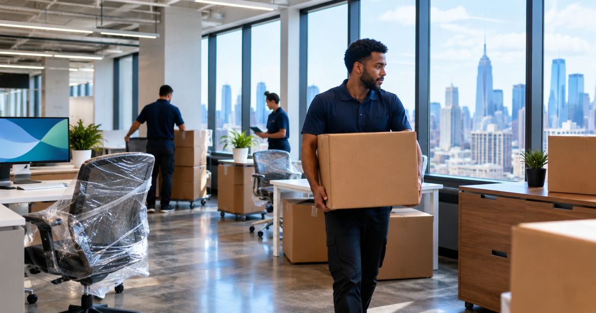 How much does commercial office moving cost in NYC?