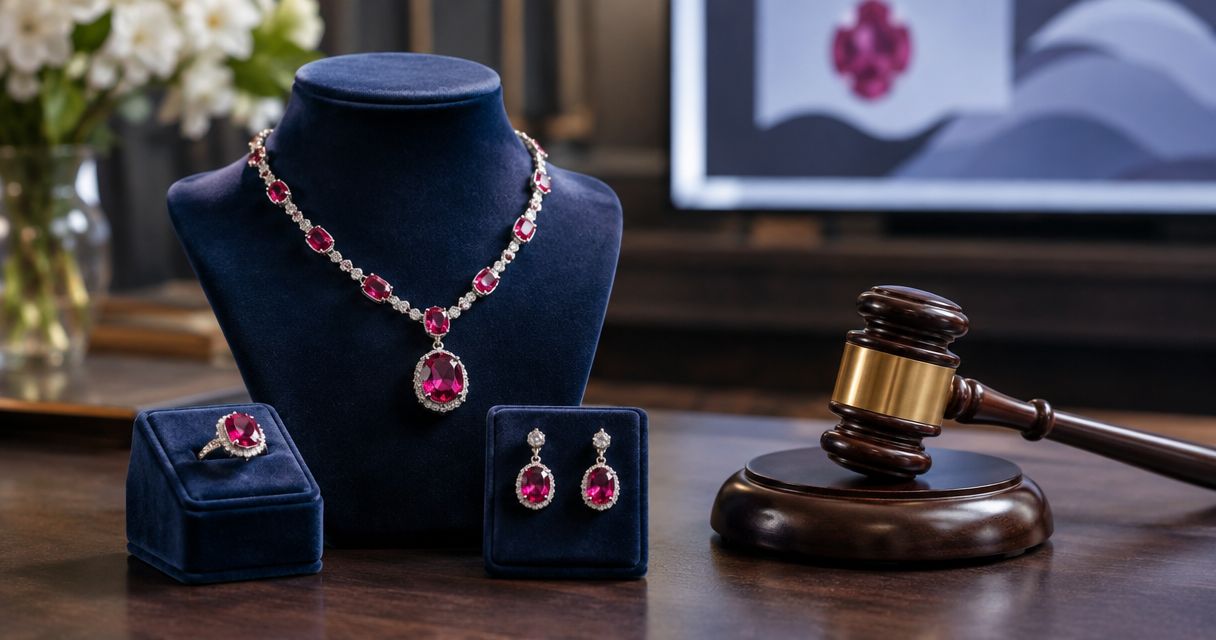 Best auctions for spinel jewelry
