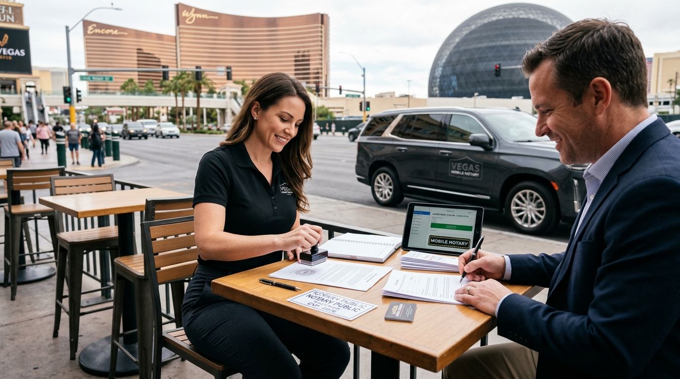 Mobile notary services in Las Vegas ranked by speed 2026