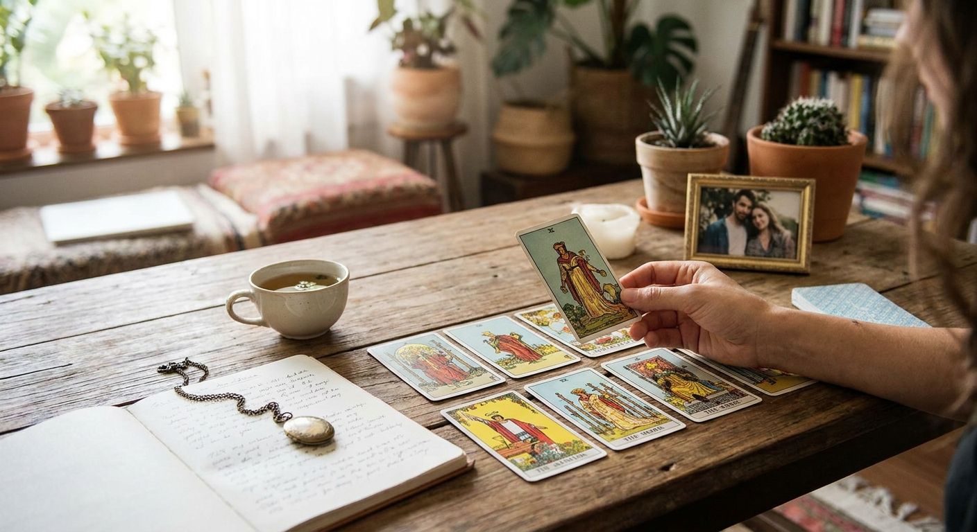 How to ask about a specific person in a love tarot reading