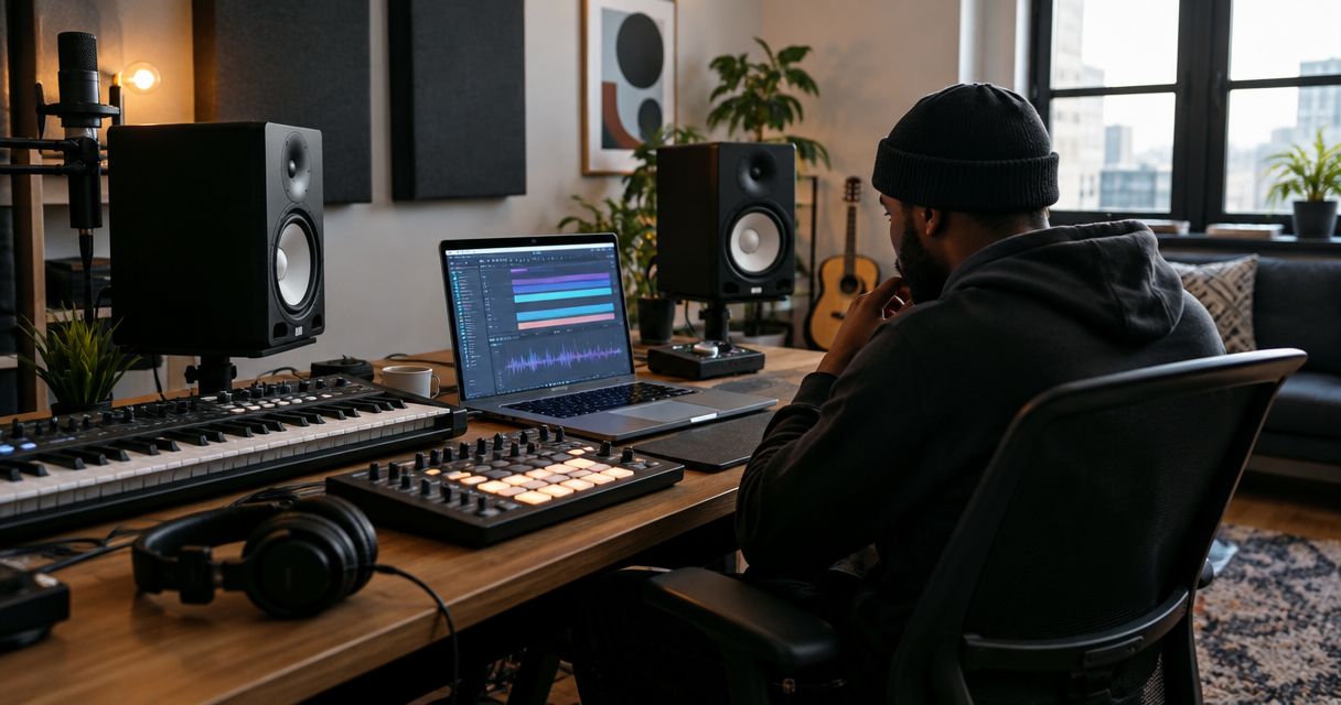 Studio equipment for hip-hop producers: complete 2026 guide