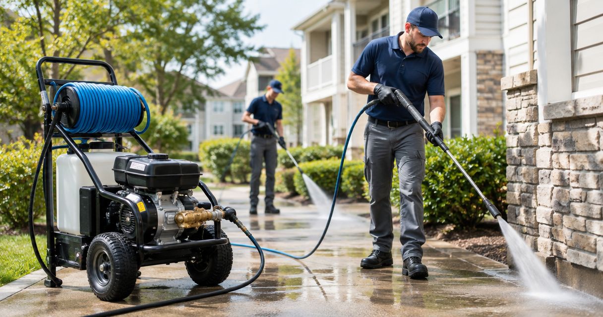 Best pressure washing equipment for HOA maintenance crews in 2026