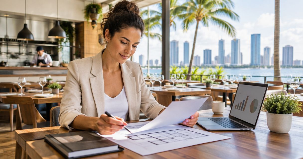 How much does restaurant space cost to lease in Miami?