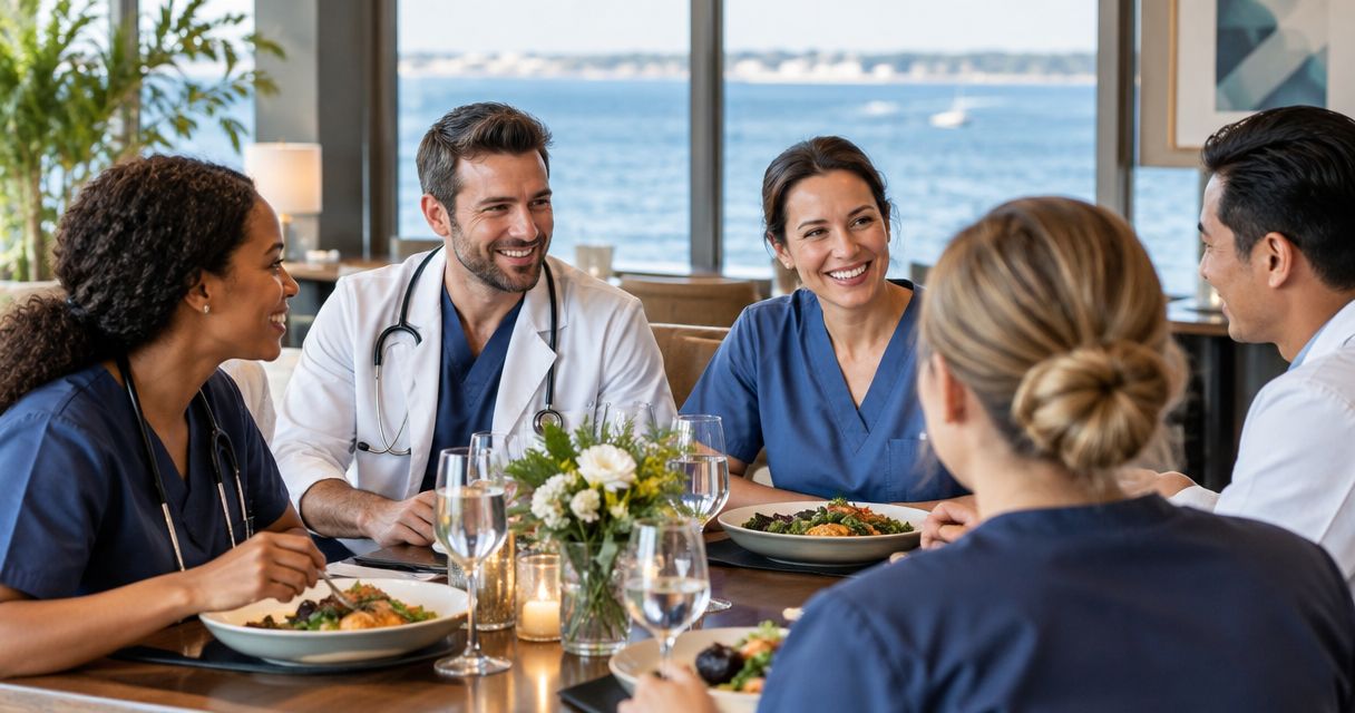 Private dining for Long Island healthcare teams: complete 2026 guide