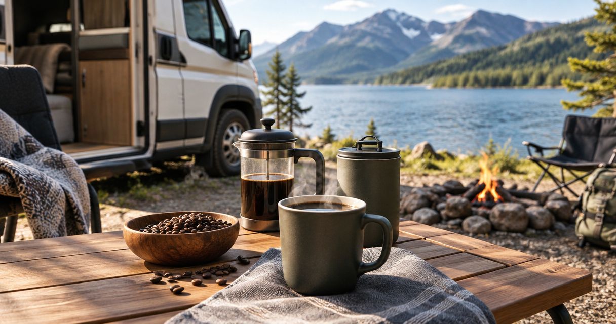 Premium coffee blends for RV and camping trips: complete 2026 guide