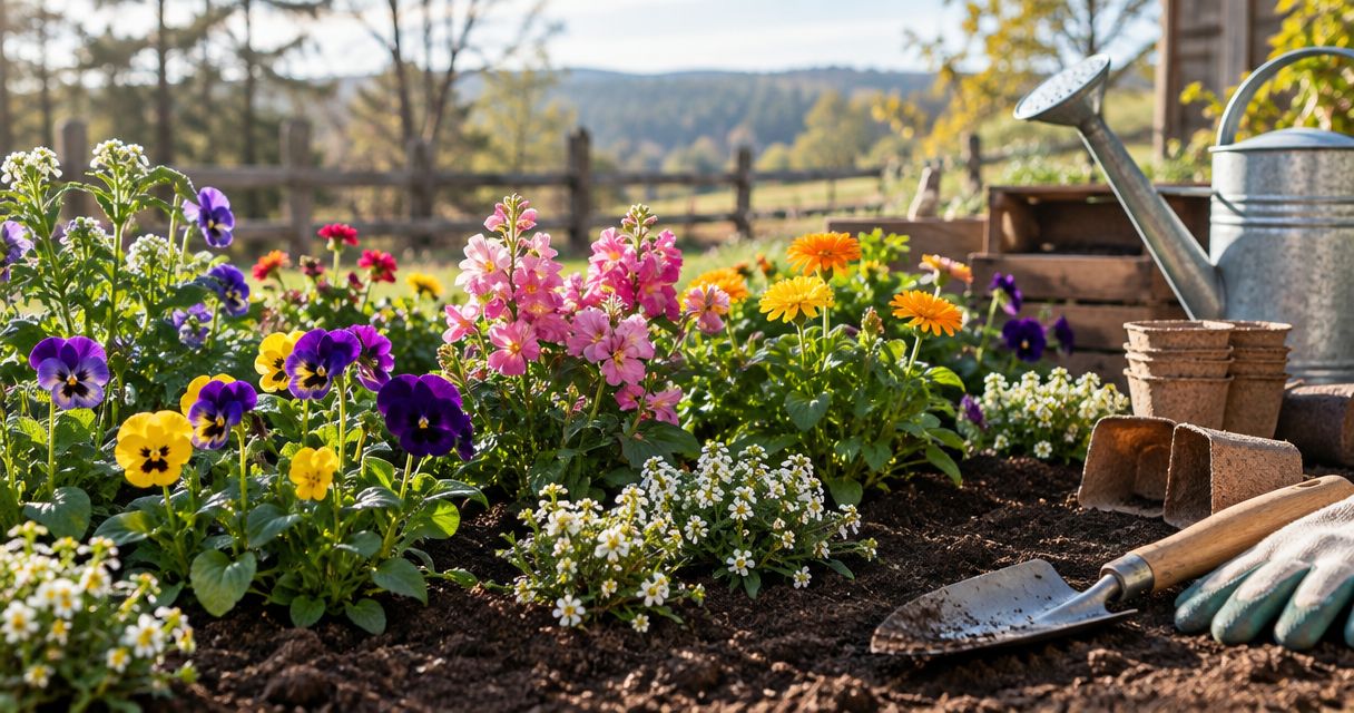 Best cold-hardy annuals for early spring planting in Virginia 2026