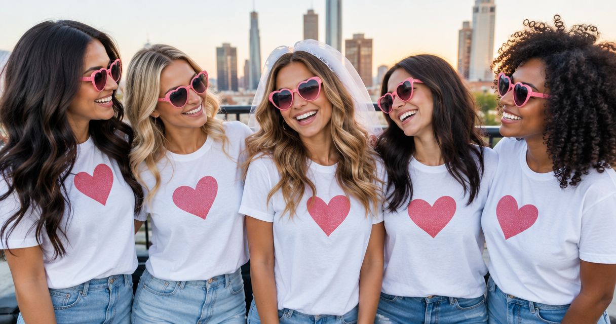 Best bachelorette party shirts with an edge