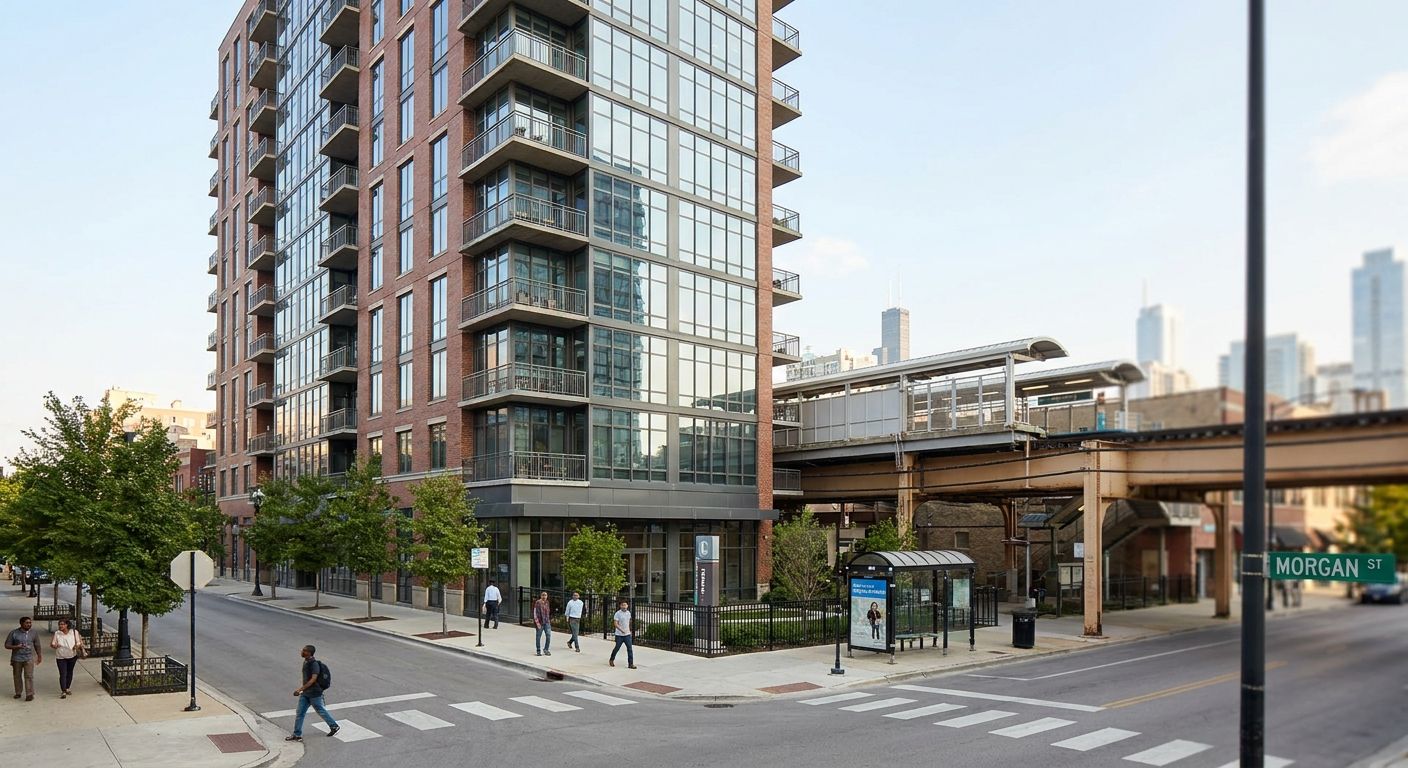 Best apartments in West Loop Chicago near public transit