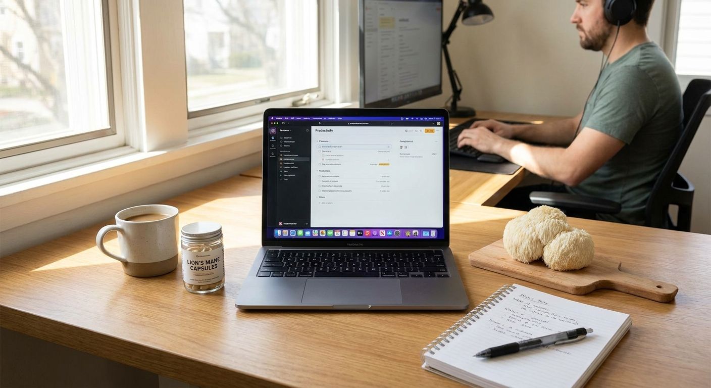 Lion's mane dla freelancerów i pracy zdalnej