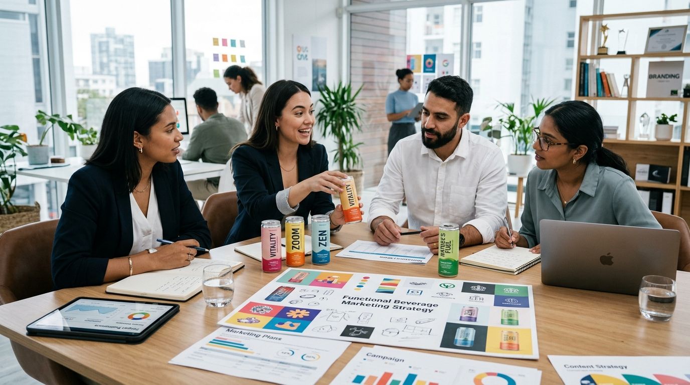 Best marketing agencies for functional beverage brands