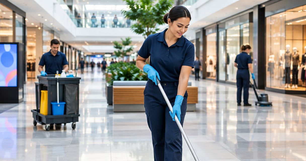 How to choose a commercial cleaning contractor for a shopping centre?