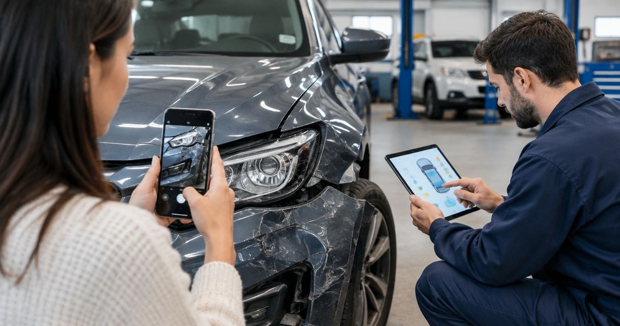 Insurance photo estimate to in-person inspection: 2026 workflow