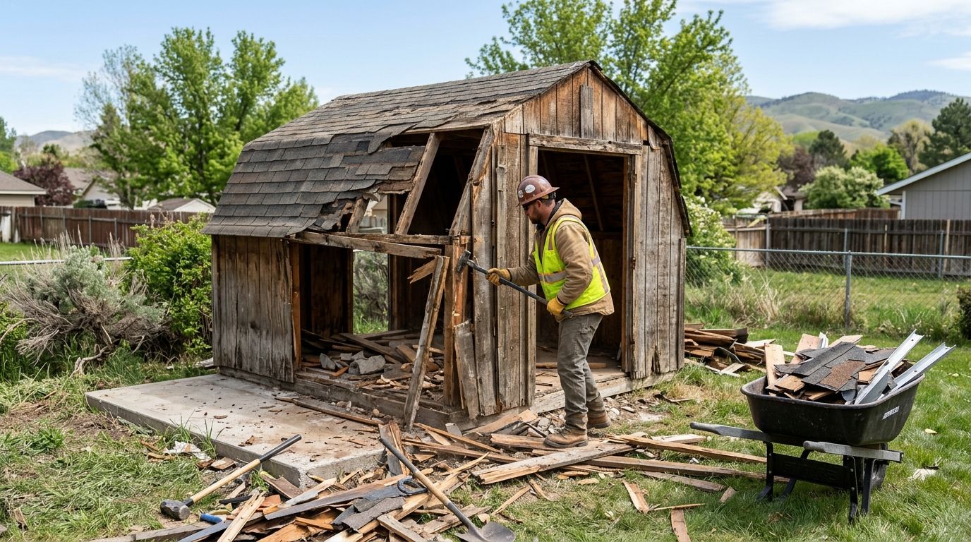 How much does it cost to demolish a shed in Boise in 2026?