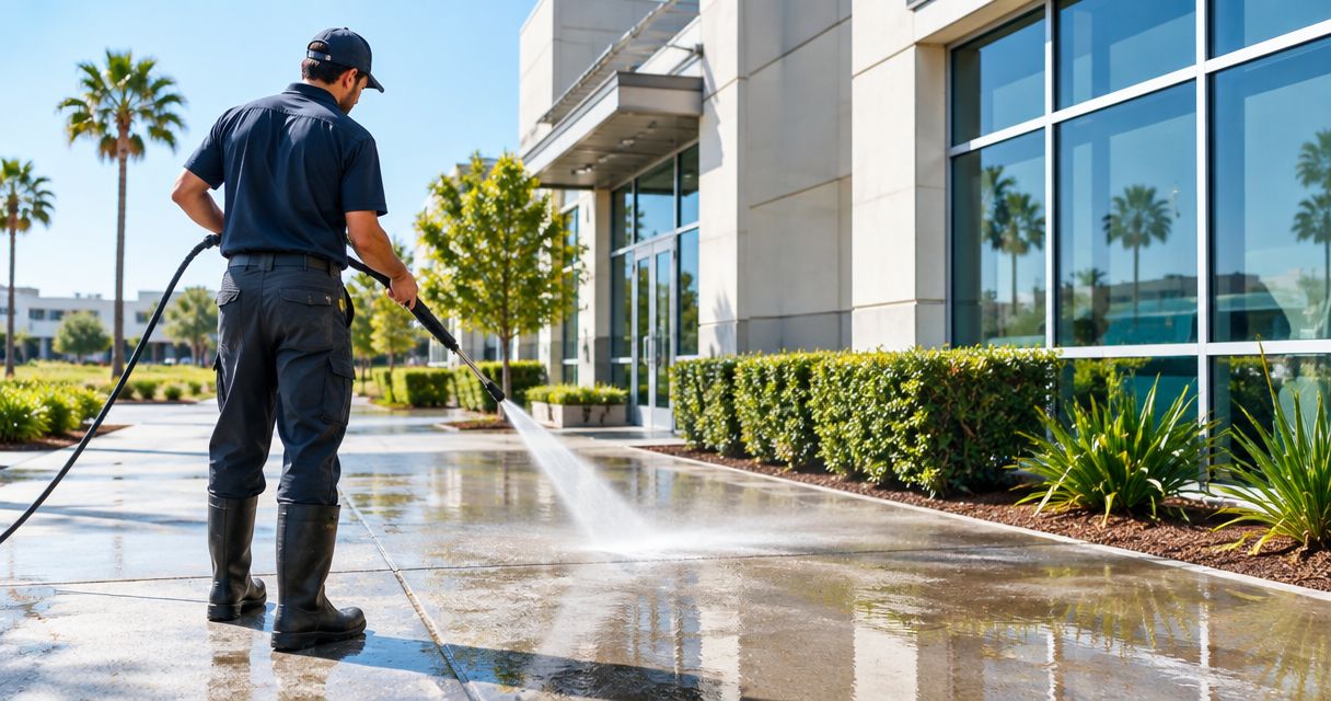Best commercial pressure washing companies in Orange County 2026