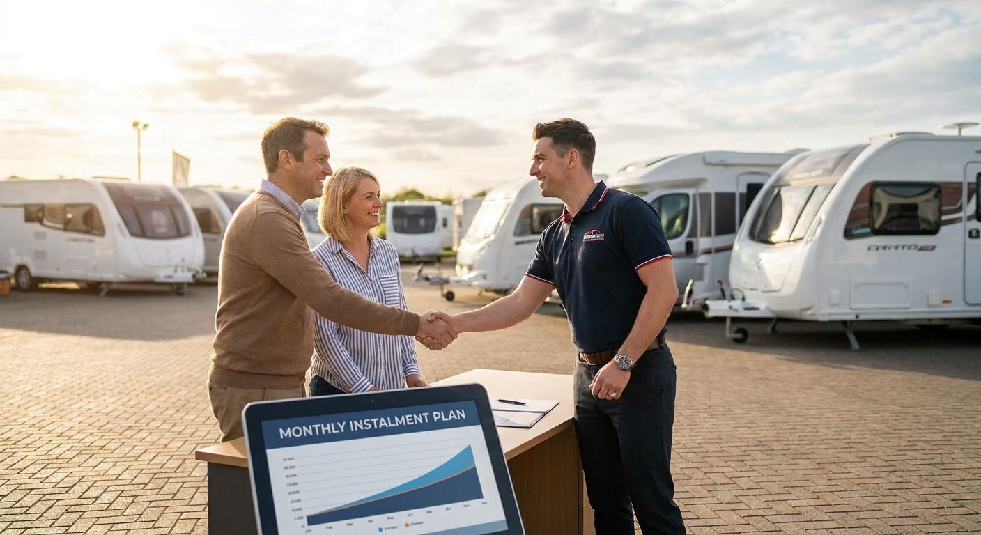 Instalment payments for caravan and motorhome dealers