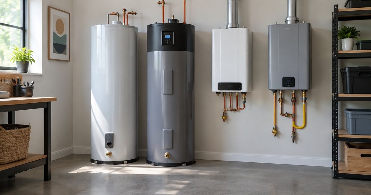 Best water heater types for Triad homeowners compared