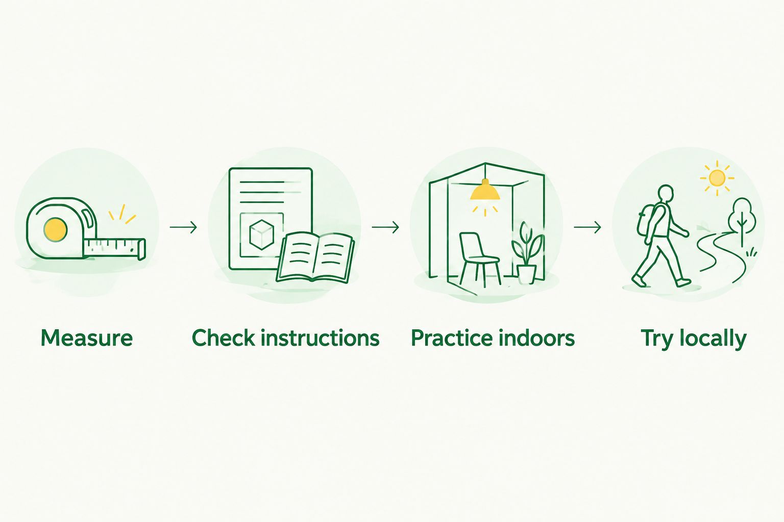Four steps for assessing new dog gear before an outdoor trip