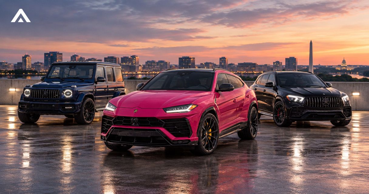 Best 6 luxury SUV rentals in the DMV in 2026