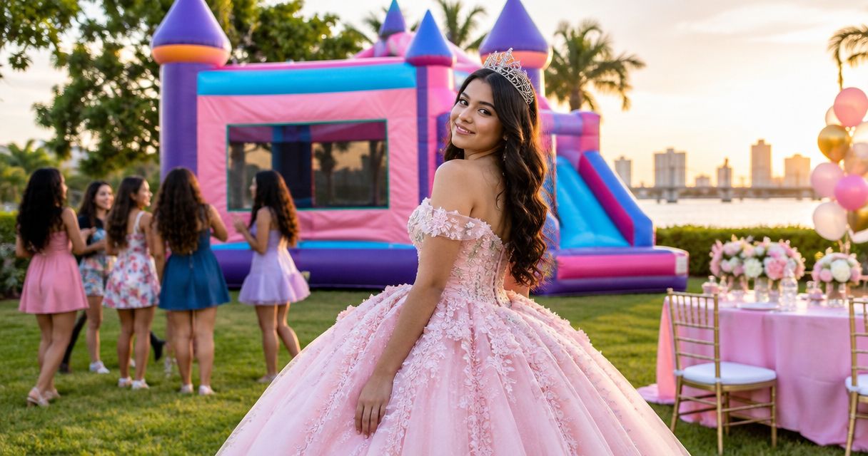 Best bounce house rentals for quinceañeras in Jacksonville 2026