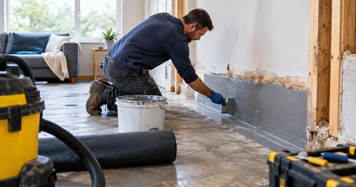 Best waterproofing solutions for flood-damaged homes