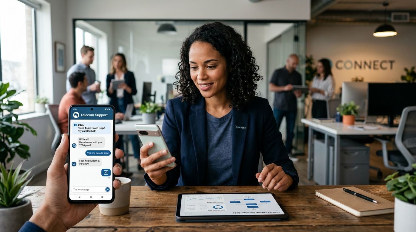 Chatbot ads for telecom support assistants: complete 2026 guide