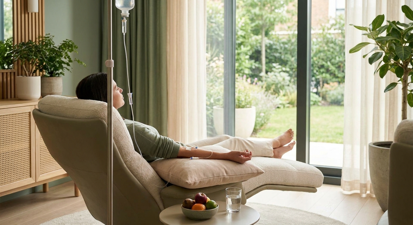 Holistic IV vitamin therapy for whole-body wellness