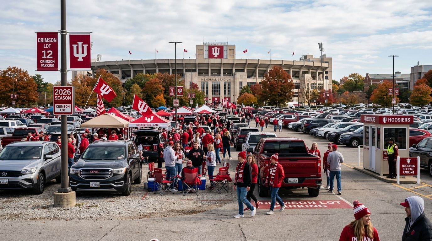 Crimson Lots vs IU Hoosiers official parking: which is better in 2026