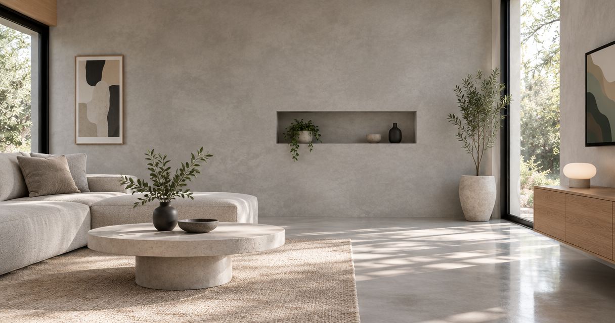Best microcement wall finishes for modern homes 2026
