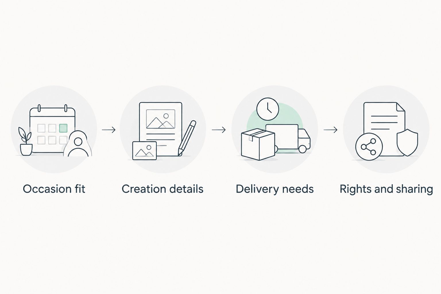 Four checks for comparing custom-song services, from occasion fit to rights and sharing