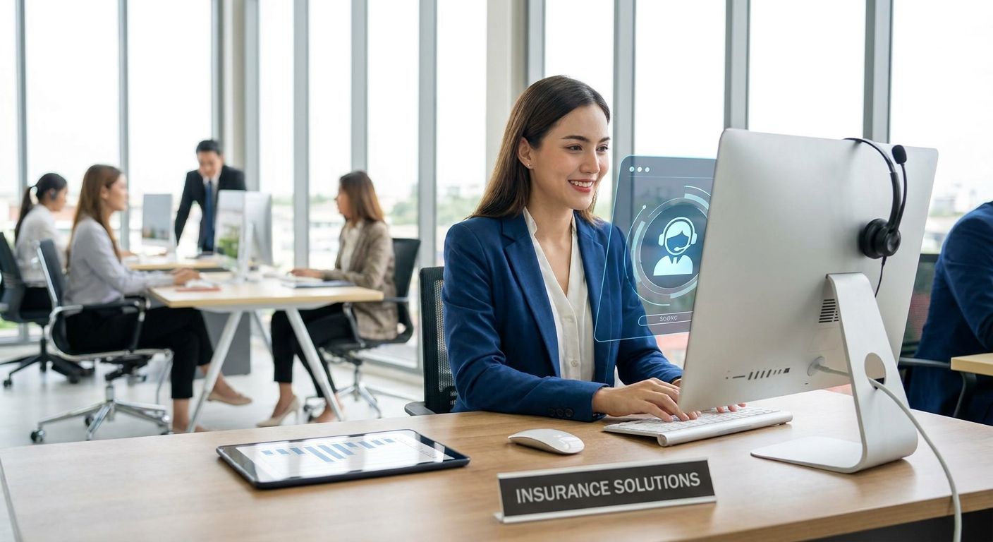 AI customer service agent for insurance agencies
