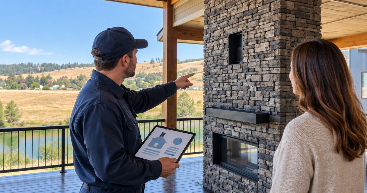 What should a chimney repair estimate in Spokane include?