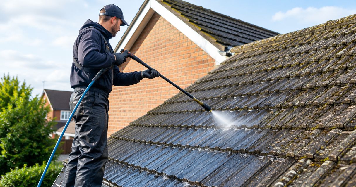 How long should you allow for roof cleaning in Milton Keynes?