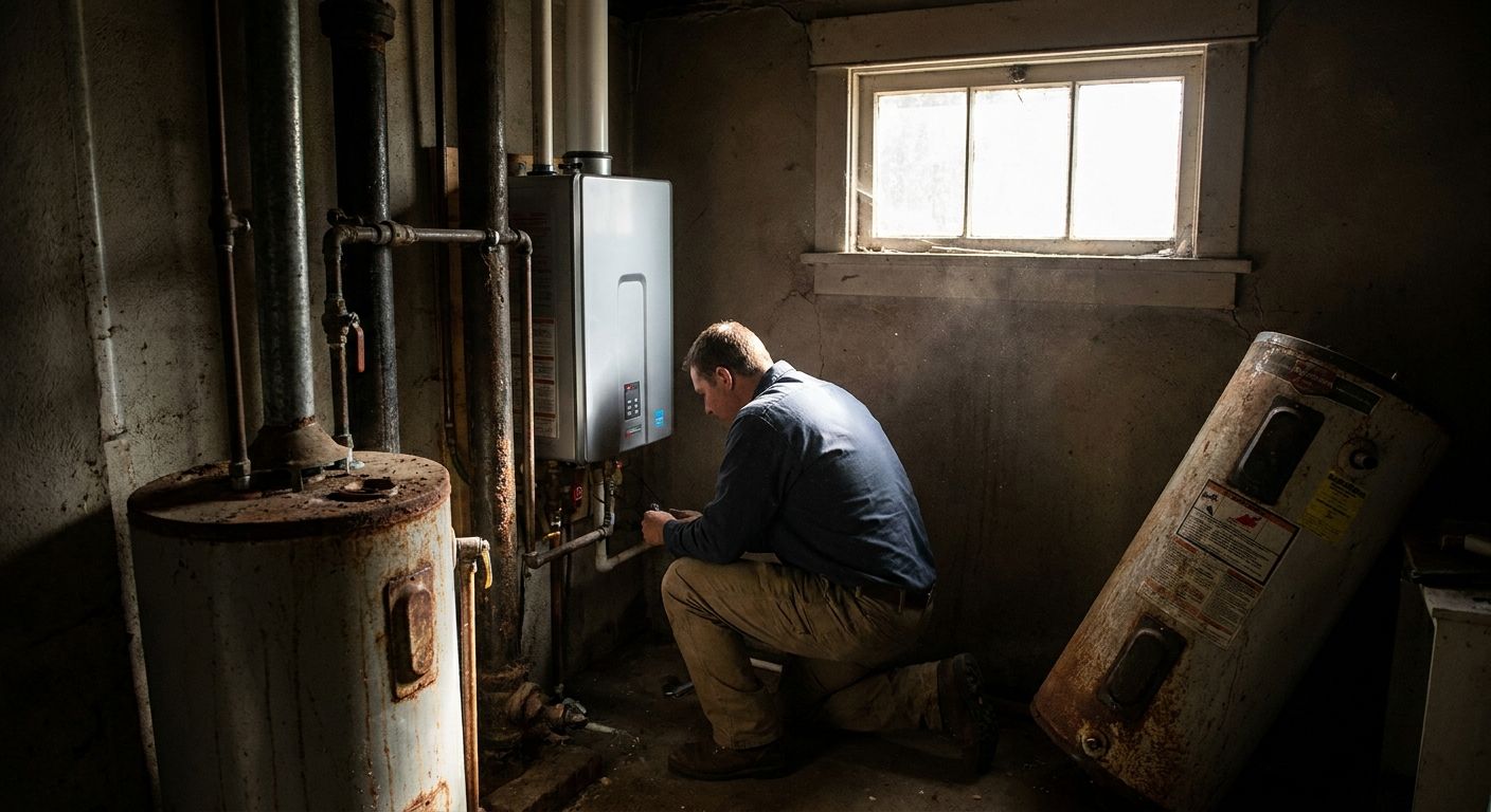 Water heater replacement for older Sacramento homes
