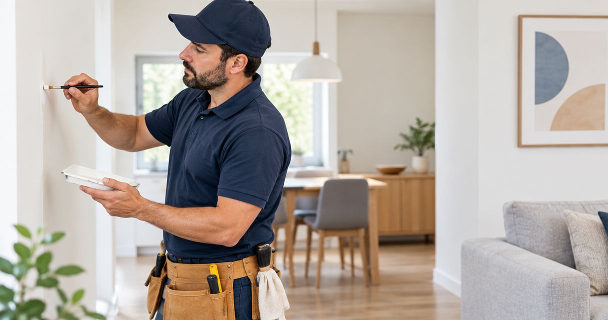 Home repair services for paint touch-ups: matching the finish